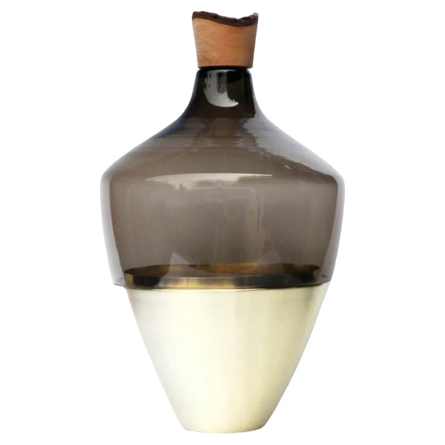 Large Gray India Vase II by Pia Wüstenberg For Sale