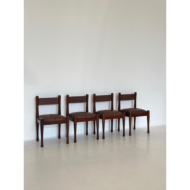 Model 620 Chairs by Silvio Coppola for Bernini, 1960s, Set of 4 For Sale - Image 15 of 18