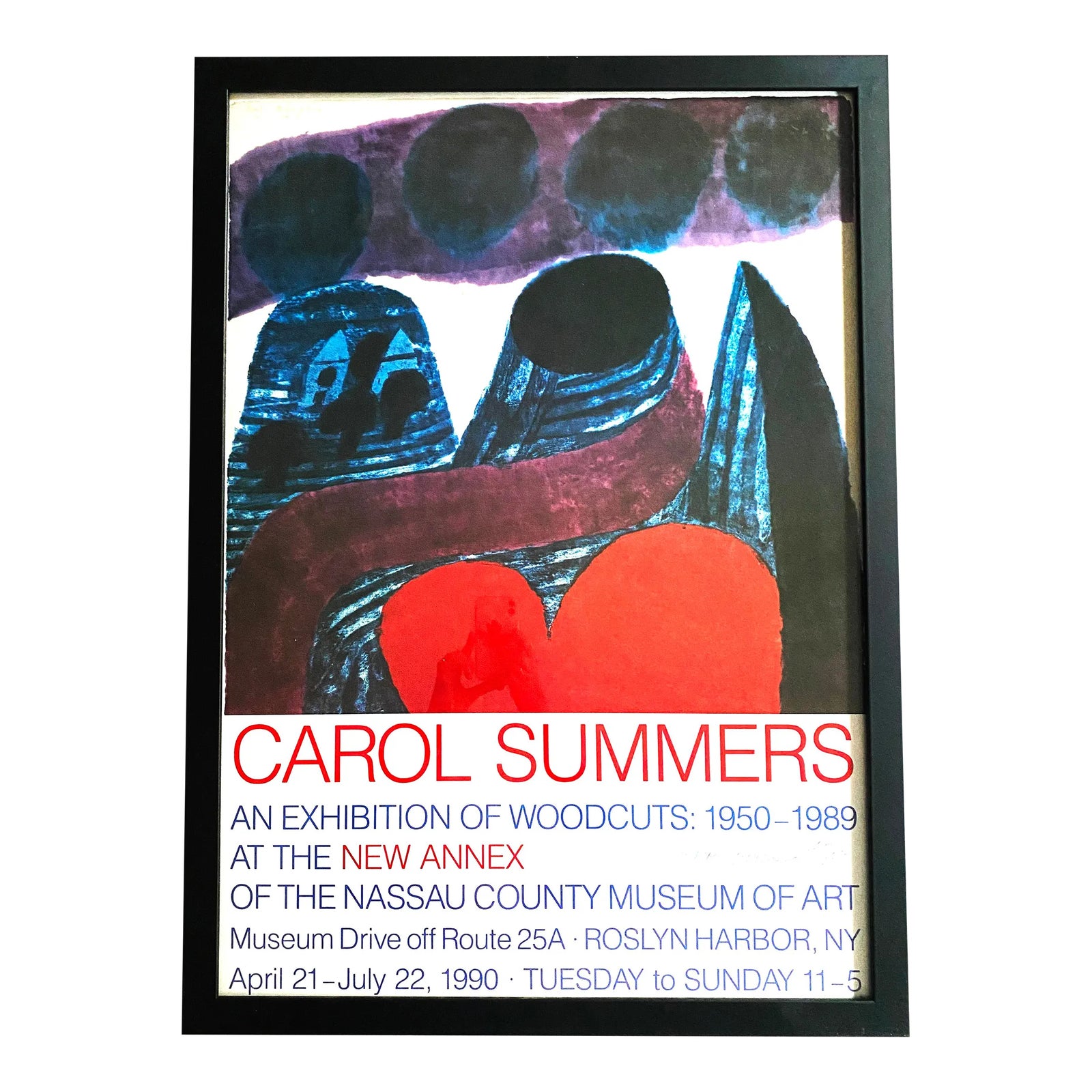 1990s Nassau County Museum of Art Carol Summers Exhibition