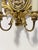 Mid 19th Century French Rococo Giltwood Armorial Two-Light Wall Sconces, 19th Century For Sale - Image 5 of 9