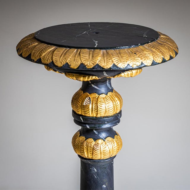 Wood Empire Torchères, Early 19th Century, Set of 2 For Sale - Image 7 of 10