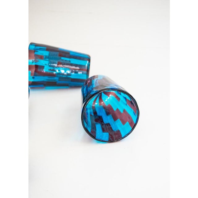 Drinking Glasses in Murano Glass by Maryana Iskra for Ribes the Art of Glass, 2004, Set of 6 For Sale - Image 11 of 18