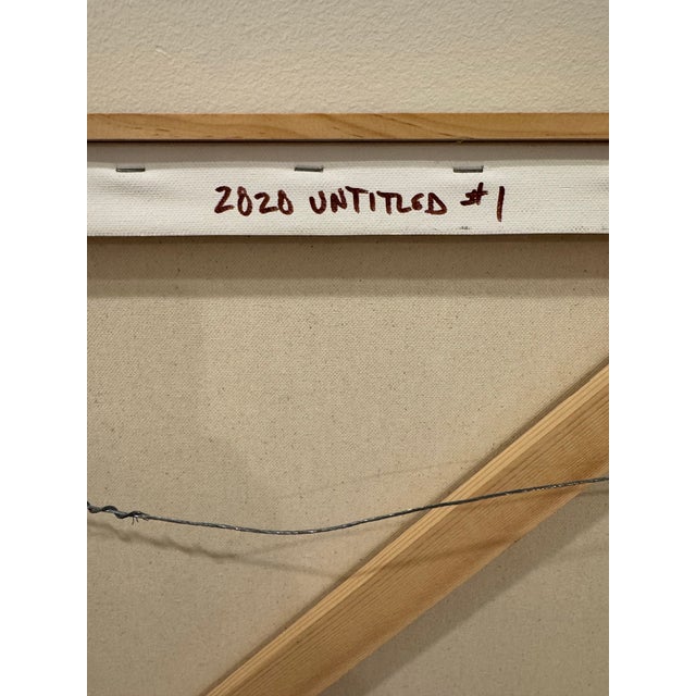 Julius Parrish Original Large-Scale Abstract Acrylic Painting, 2020, 48” X 36” For Sale - Image 12 of 12
