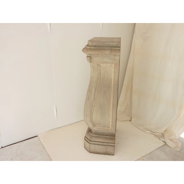 19th Century Tuscan Gray Painted Pedestals For Sale - Image 4 of 10