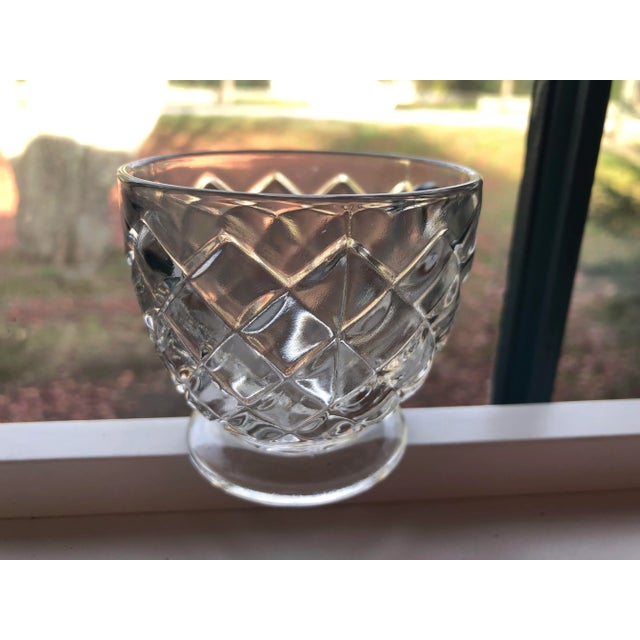 Vintage Clear Pressed Glass Punch Cups S/11 For Sale In New York - Image 6 of 7
