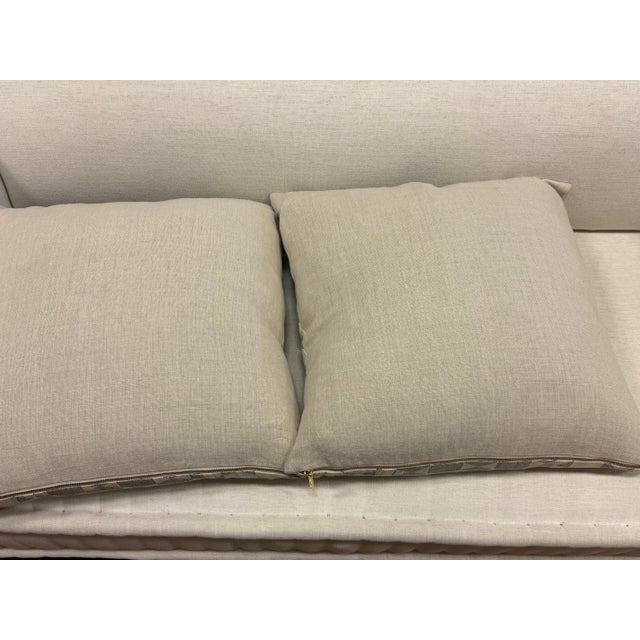 St. Frank Biddew Noir Accent Pillows, Pair For Sale - Image 9 of 12