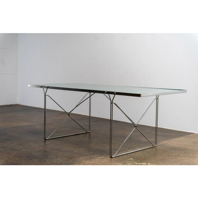 1980s Moment Dining Table in Glass by Niels Gammelgaard for Ikea, Sweden, 1980s For Sale - Image 5 of 12