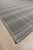 Contemporary 9x12 Graceful Quinn Gray Geometric Modern Flatweave Wool Carpet Rug For Sale - Image 3 of 9