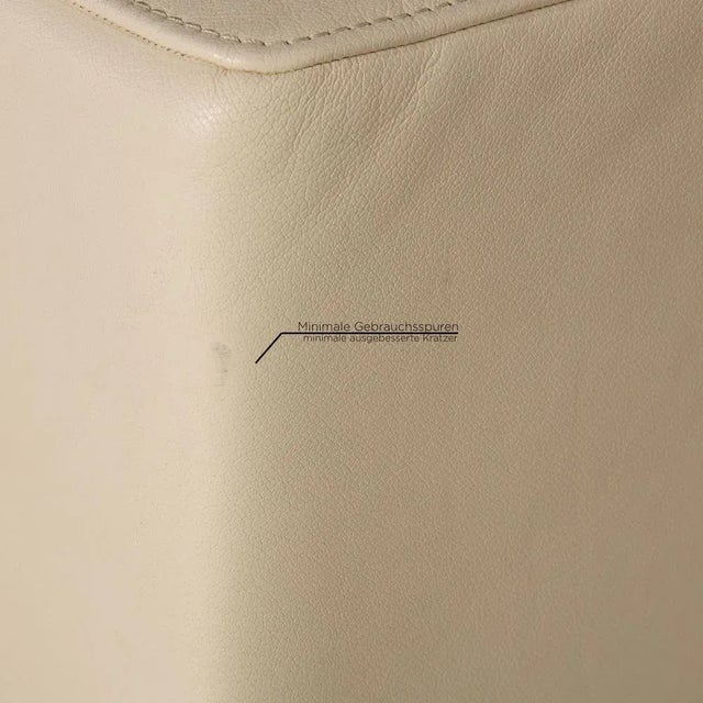 Cream Leather Ds 7 Corner Sofa from de Sede For Sale - Image 4 of 9