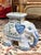 Vintage Ceramic Blue and White Elephant Stand For Sale - Image 12 of 12