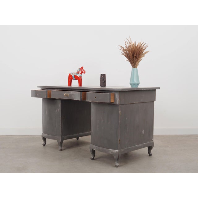 1960s Danish Mahogany Desk, 1960s For Sale - Image 5 of 16