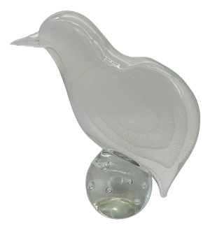Murano Glass Bird Statue by Lucio Zanetti, 1980s