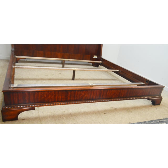 Henredon Henredon Natchez King Sleigh Bed For Sale - Image 4 of 13