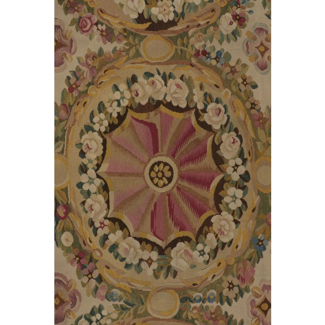Textile Oversized Vintage French Aubusson Rug by Rug & Kilim, France, 1950-1959 For Sale - Image 7 of 10