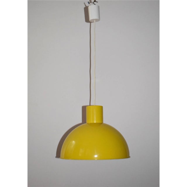 Paint Bunker Ceiling Lamp by Johannes Hammerborg for Fog & Mørup, 1950s For Sale - Image 7 of 7