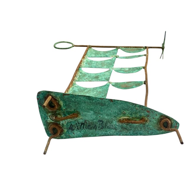 William Black, Abstract Sculpture, Late 1960s, Patinated Copper Alloy For Sale - Image 4 of 16