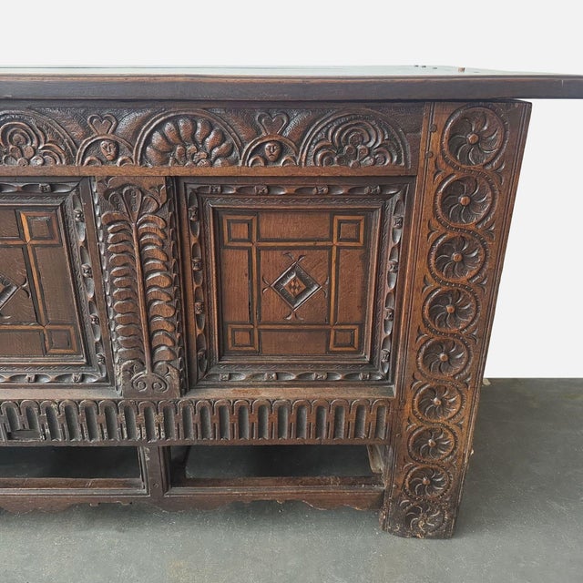 16th Century Antique 16th Century Mule Chest For Sale - Image 5 of 6