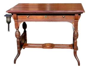 Antique Victorian Mahogany Console Table