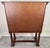Traditional Style Mahogany Wine Bar Secretary Cabinet by South Cone Trading Co For Sale - Image 11 of 12