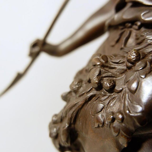 Auguste De Wever, Bronze Sculpture Innocence, 1800s, Bronze For Sale - Image 3 of 16