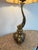 Large Rococo Revival Brass Table Lamp, 1950s For Sale - Image 11 of 17
