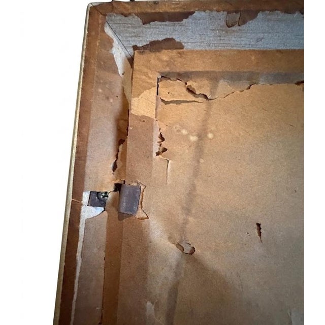 Vintage 1950s Metalcraft Flamingo Palm Tree Shadow Box Wall Art For Sale - Image 9 of 10