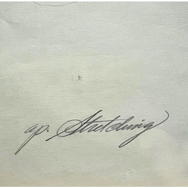 1960s 1968 Artist’s Proof Figurative Nude Print “Stretching” Signed Shelly Fink For Sale - Image 5 of 7