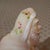 Ceramic Late 20th Century Fenton Art Glass Burmese Sculpture Santa Claus Figurine Serial #75 Hand Painted D. Fredrick For Sale - Image 7 of 15