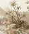 36" * H108" * 8ps, Vintage Hand-Painted Tropical Jungle Wallpaper, Antique Tropical Mural Wallpaper For Sale - Image 4 of 7