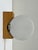 Mid-Century Teak and Opaline Wall Lamp, 1960s For Sale - Image 4 of 12