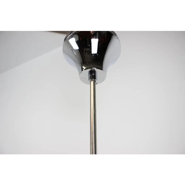 Mid-Century Pendant Lamp, Czechoslovakia, 1960s For Sale - Image 4 of 12