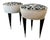 Mid-Century Modern Italian Stools, 1950, Set of 2 For Sale