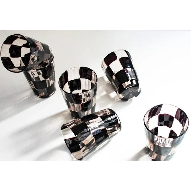 Italian Murano Glassware Set, 2004, Set of 6 For Sale - Image 9 of 10