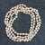 Gemstone Ajd, 64 in White Culture Fresh Water Pearl Infinity (Claspless) Necklace For Sale - Image 7 of 11