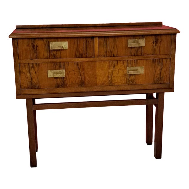 Mid-Century Sideboard in Brass and Walnut, 1965 For Sale