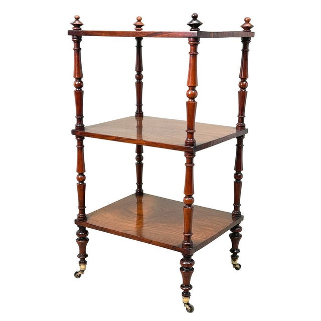 Small Mid 19th Century Rosewood Étagère, 1840 For Sale - Image 14 of 14