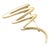 Metal Tiffany & Co. Picasso Large Zig Zag 18k Yellow Gold Scribble Pin/Brooch, 31 Gm For Sale - Image 7 of 18