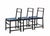 1960s Dining Chairs by Renato Venturi for Mim Roma, Italy 1960s, Set of 3 For Sale - Image 5 of 10