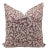 Fabdivine Handcrafted Block Print Pillow Cover Thick Linen 18x18 Inch- Black Forest For Sale