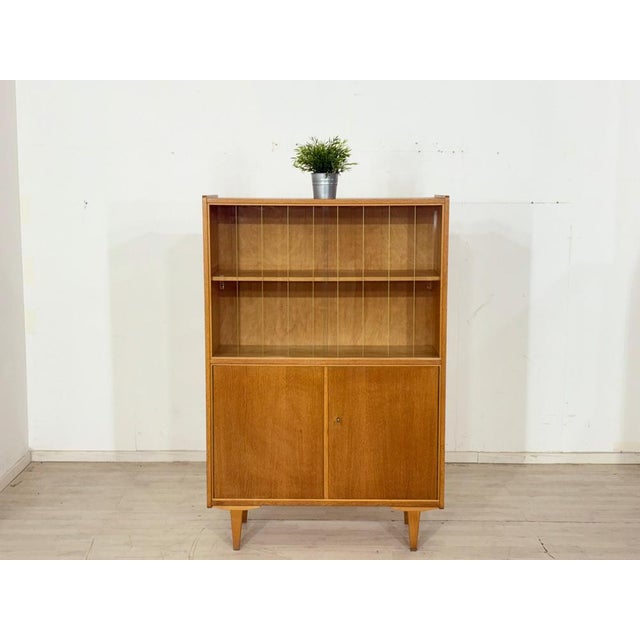 Brown Mid-Century Display Cabinet, 1960s For Sale - Image 8 of 12