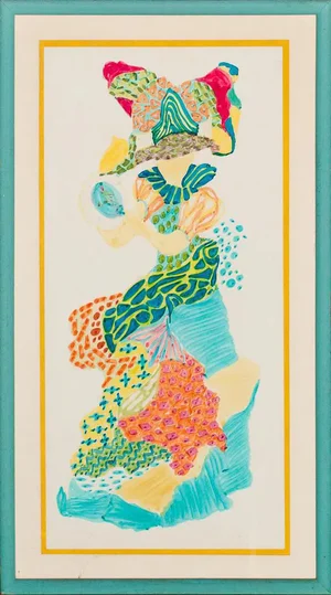 "Figure 6" Watercolor
