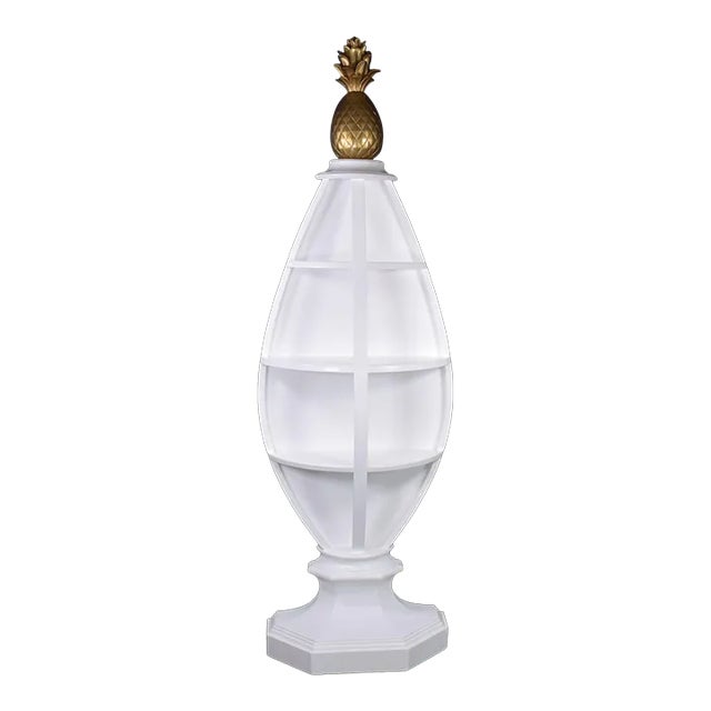 White Pineapple Etagere For Sale