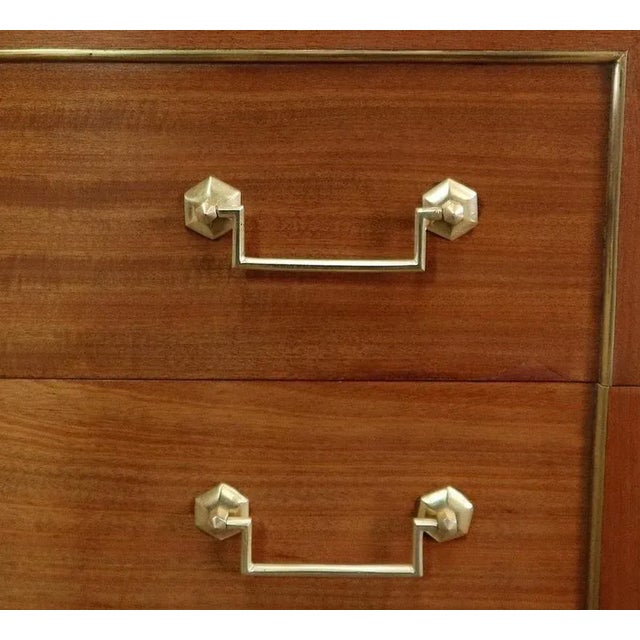 Louis XVI Style Mahogany Chest of Drawers, 19th-century For Sale - Image 10 of 18