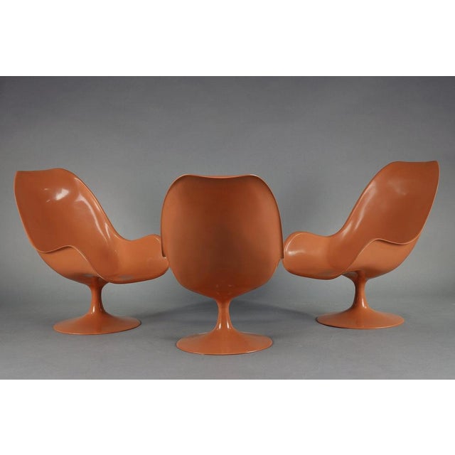 Tulip Chairs and Coffee Table, 1970s, Set of 4 For Sale - Image 9 of 18