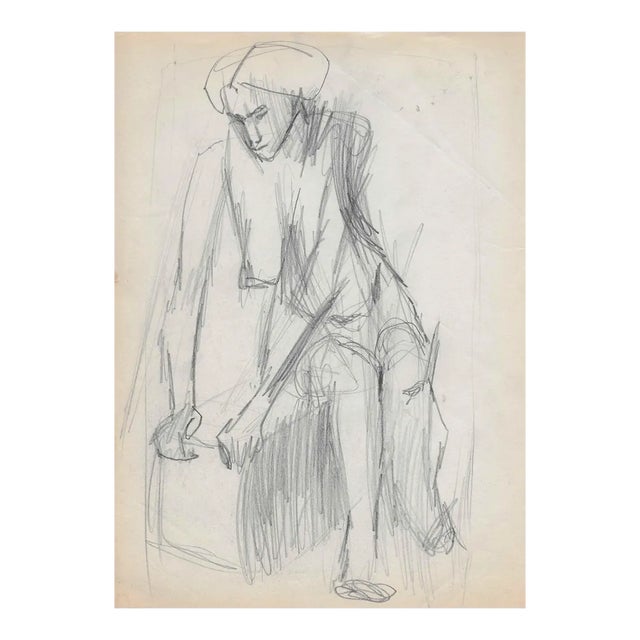 1950s Paul McCarron Mid-Century Modern Female Nude For Sale