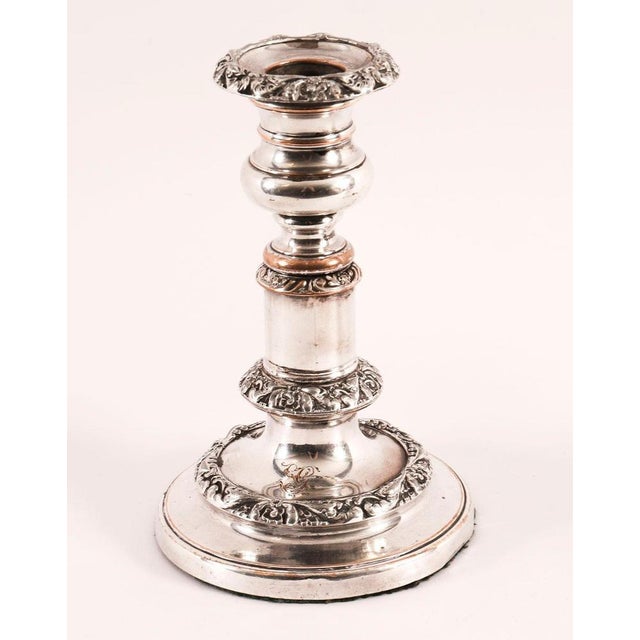 Antique 19th Century George IV Sheffield Telescopic Candleholders, 1825, Set of 2 For Sale - Image 4 of 18