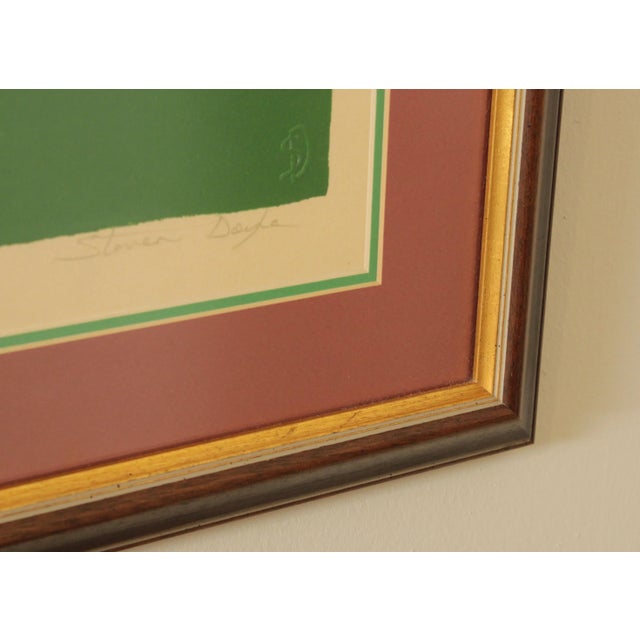 Green Celtic Letter Handprint by Steven Doyle For Sale - Image 8 of 12