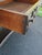 Early 20th Century Early 1900s Heavy Carved Tiger Oak Library Console Table Partner Desk 6571a For Sale - Image 5 of 18