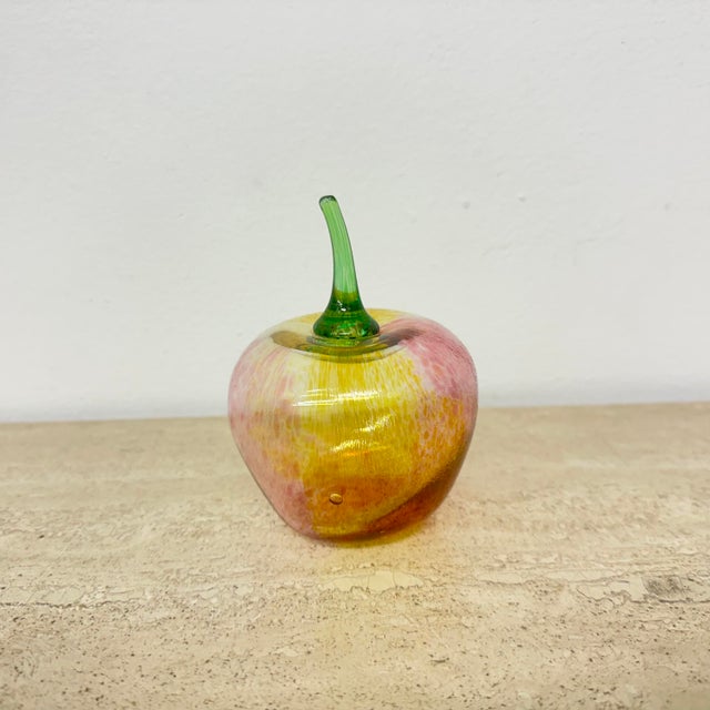 Art Glass Fruits by Gunnel Sahlin for Kosta Boda, 1990s, Set of 8 For Sale - Image 6 of 11