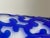 Late 20th Century Vintage 1980s Peking Glass Overlay Vase 10¼″ Tall in Cobalt Blue & Frost Cameo Glass, Hand-Carved Crystal Brand, in the Style of Pilgrim Glass For Sale - Image 5 of 10